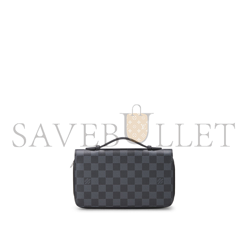 LOUIS VUITTON DAMIER COBALT ZIPPY XL N41503 (22*13.5*4cm) 